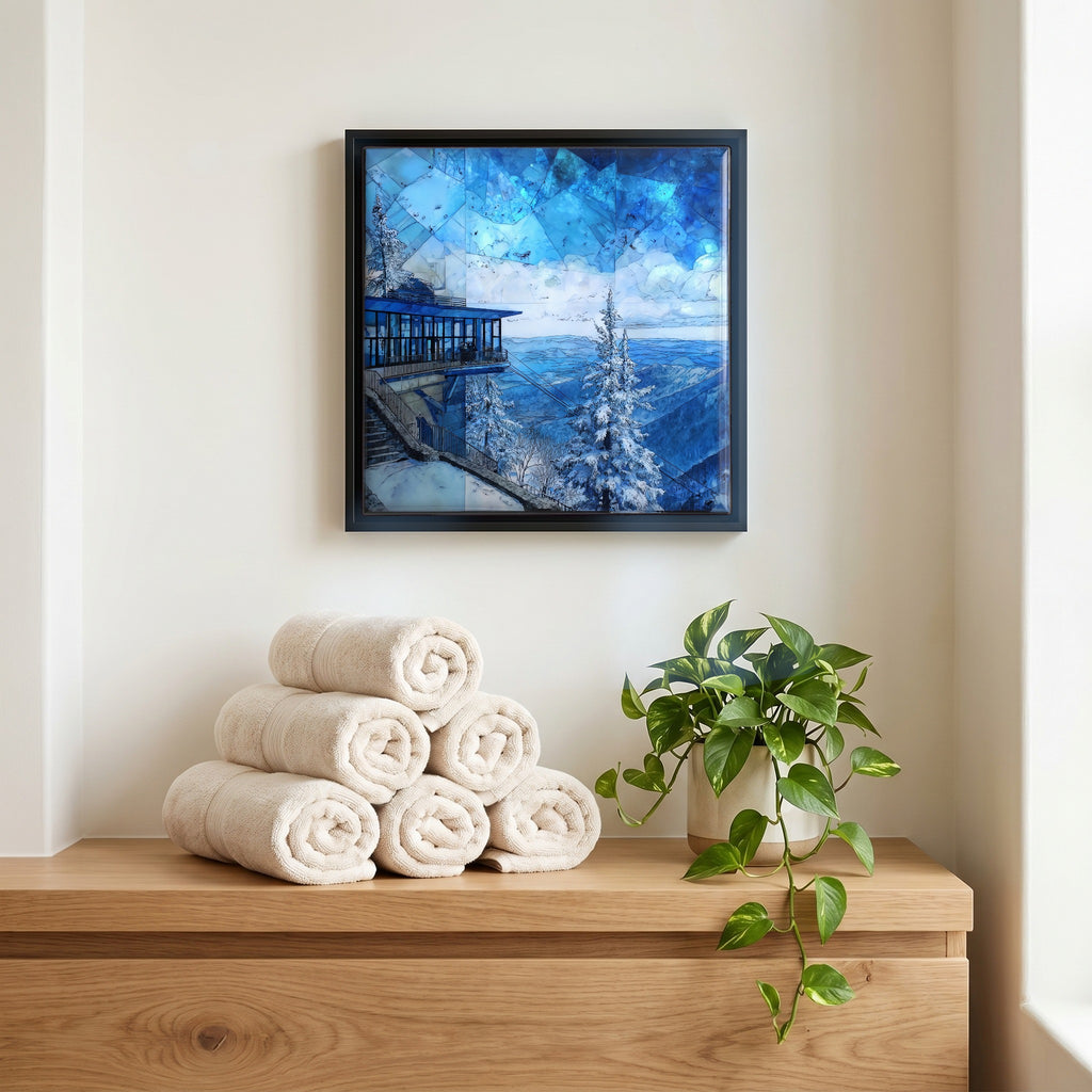 A quiet corner of the bath.