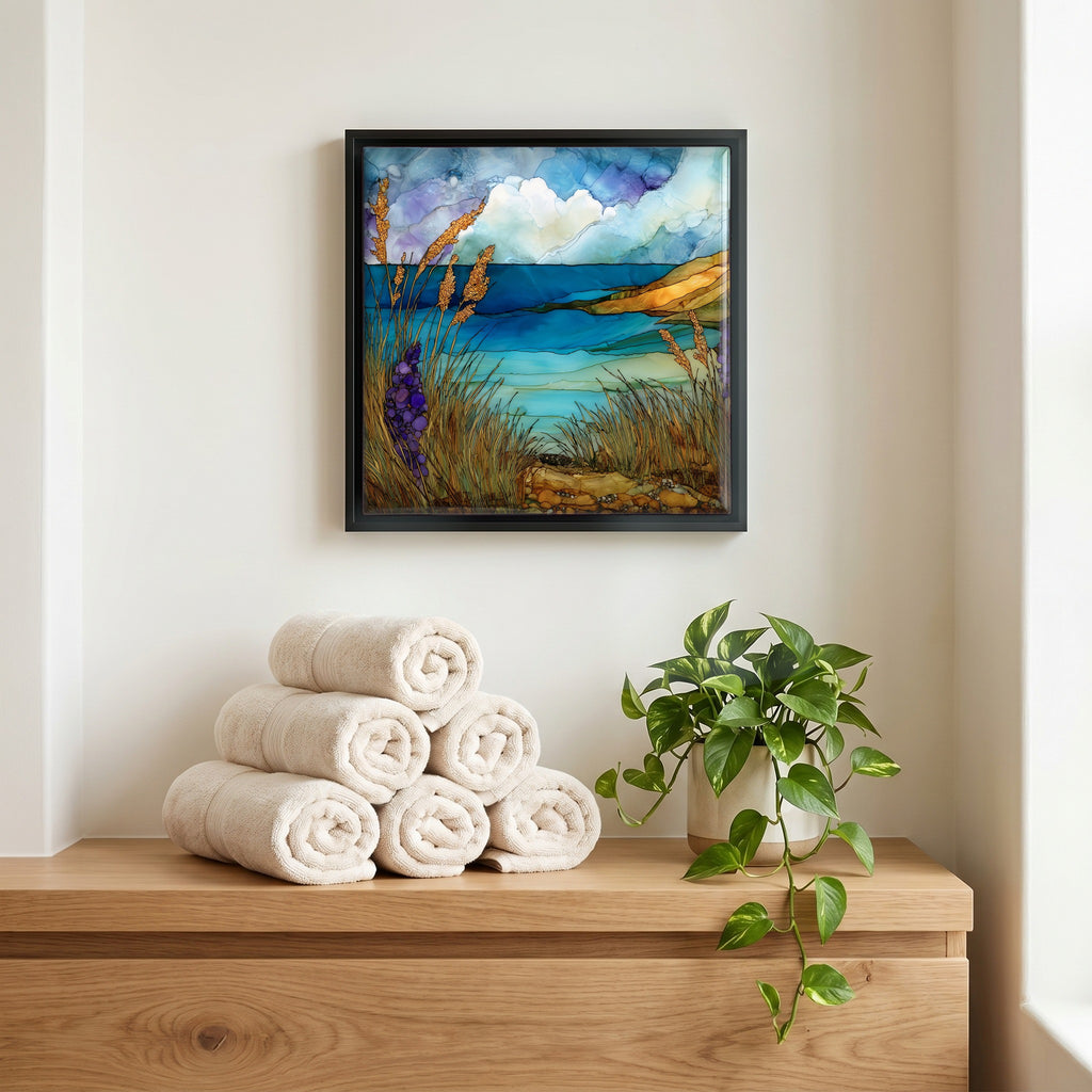 A quiet corner of the bath.