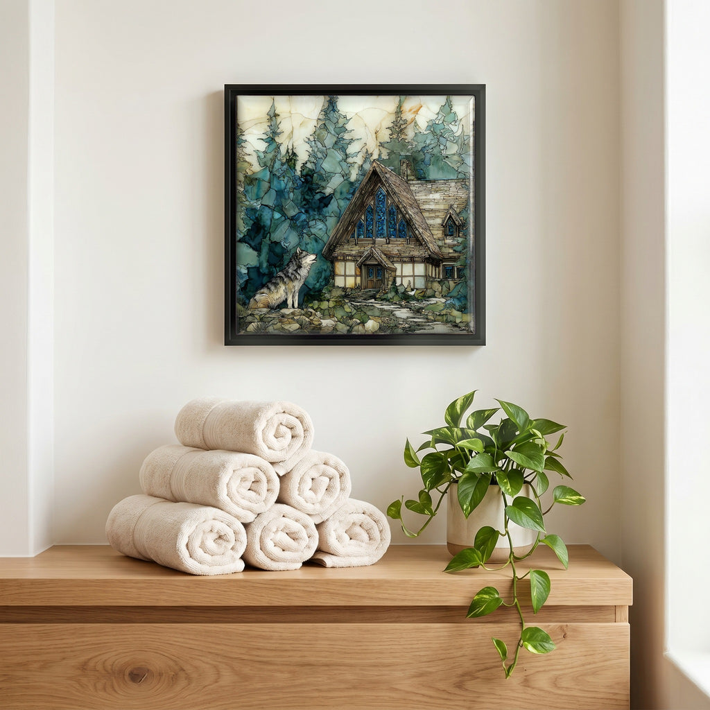A quiet corner of the bath.