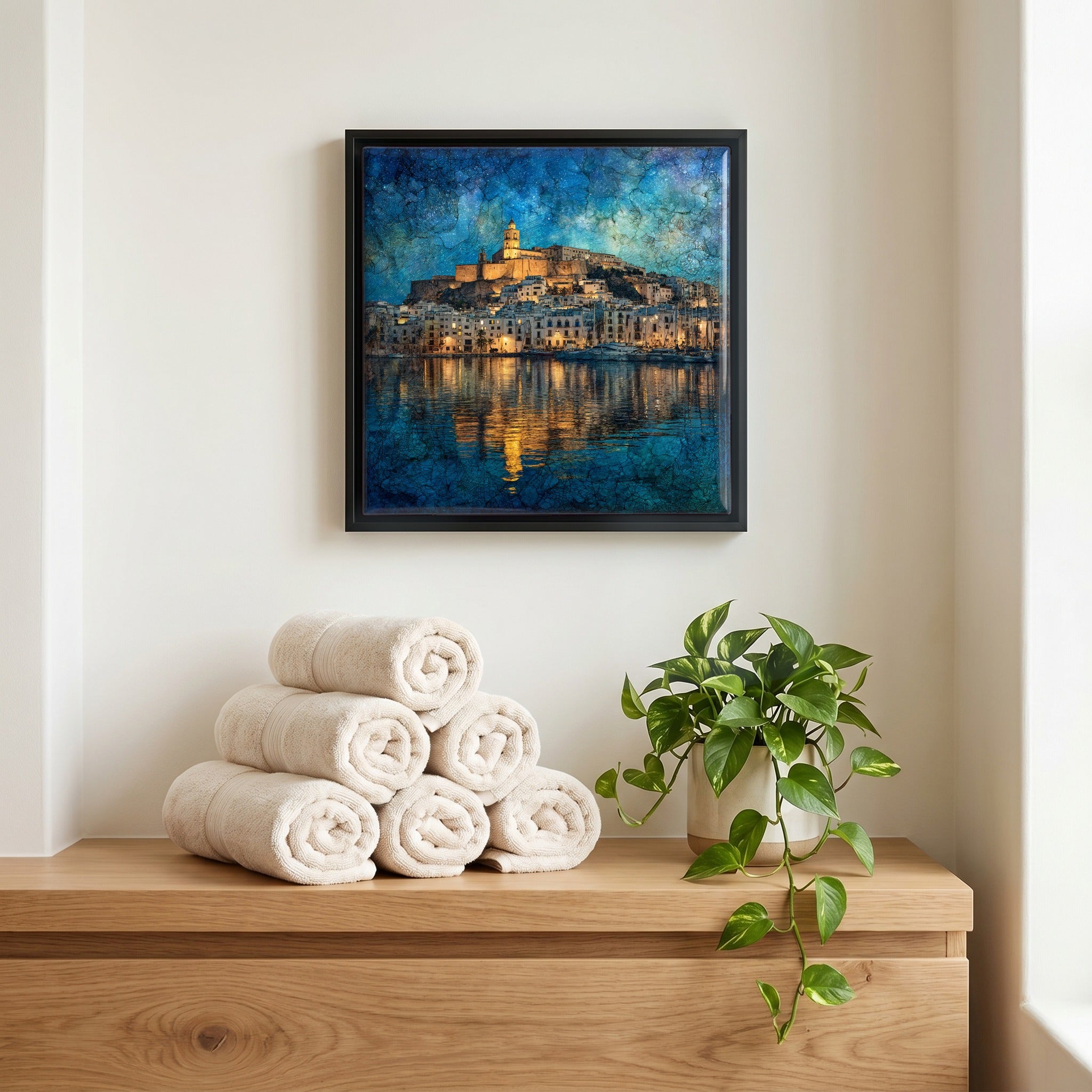A quiet corner of the bath.