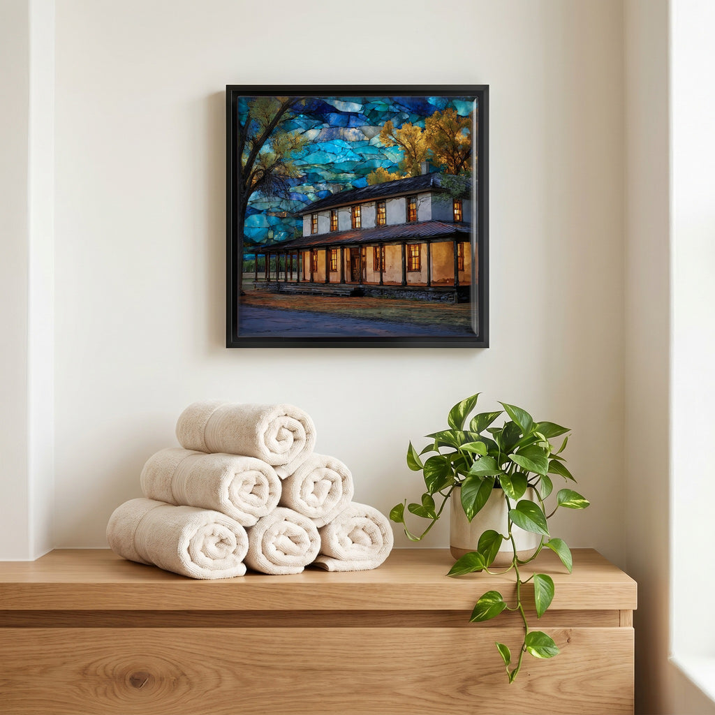 A quiet corner of the bath.