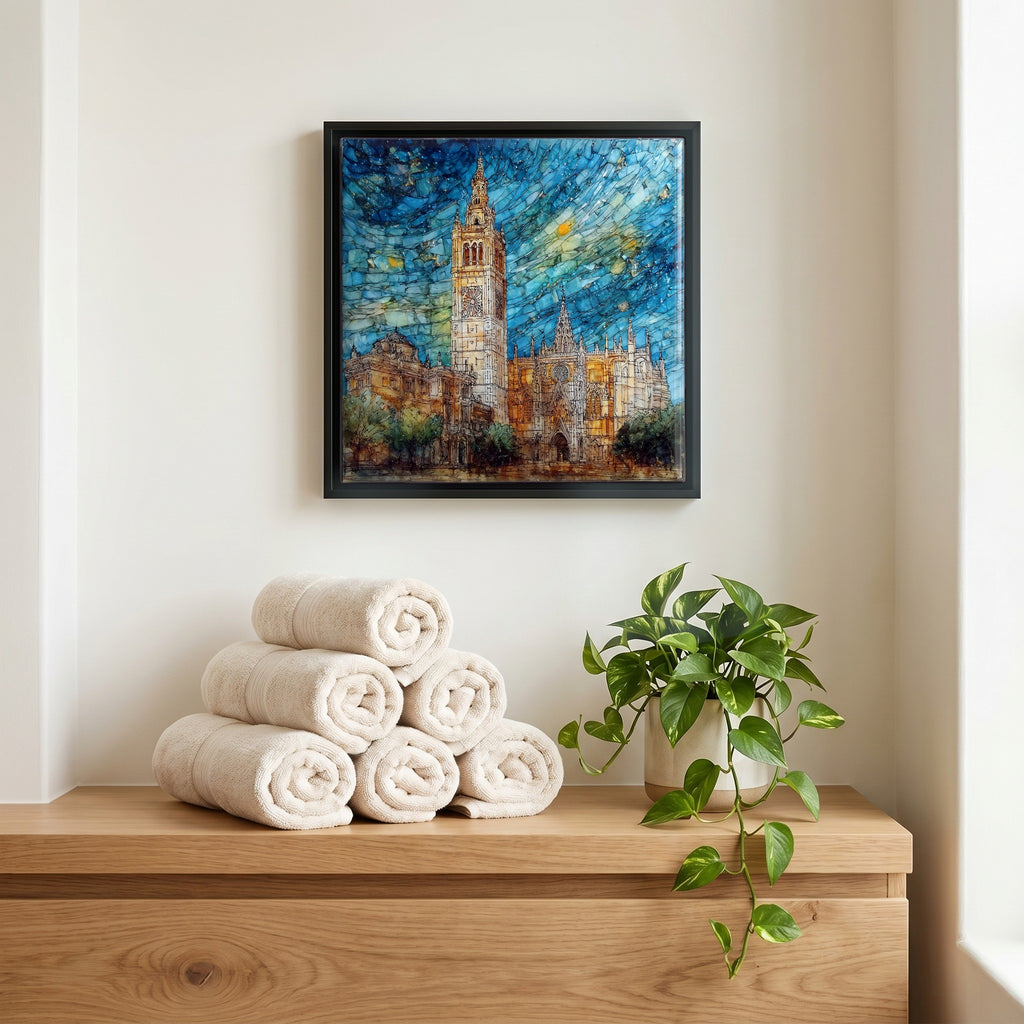 A quiet corner of the bath.