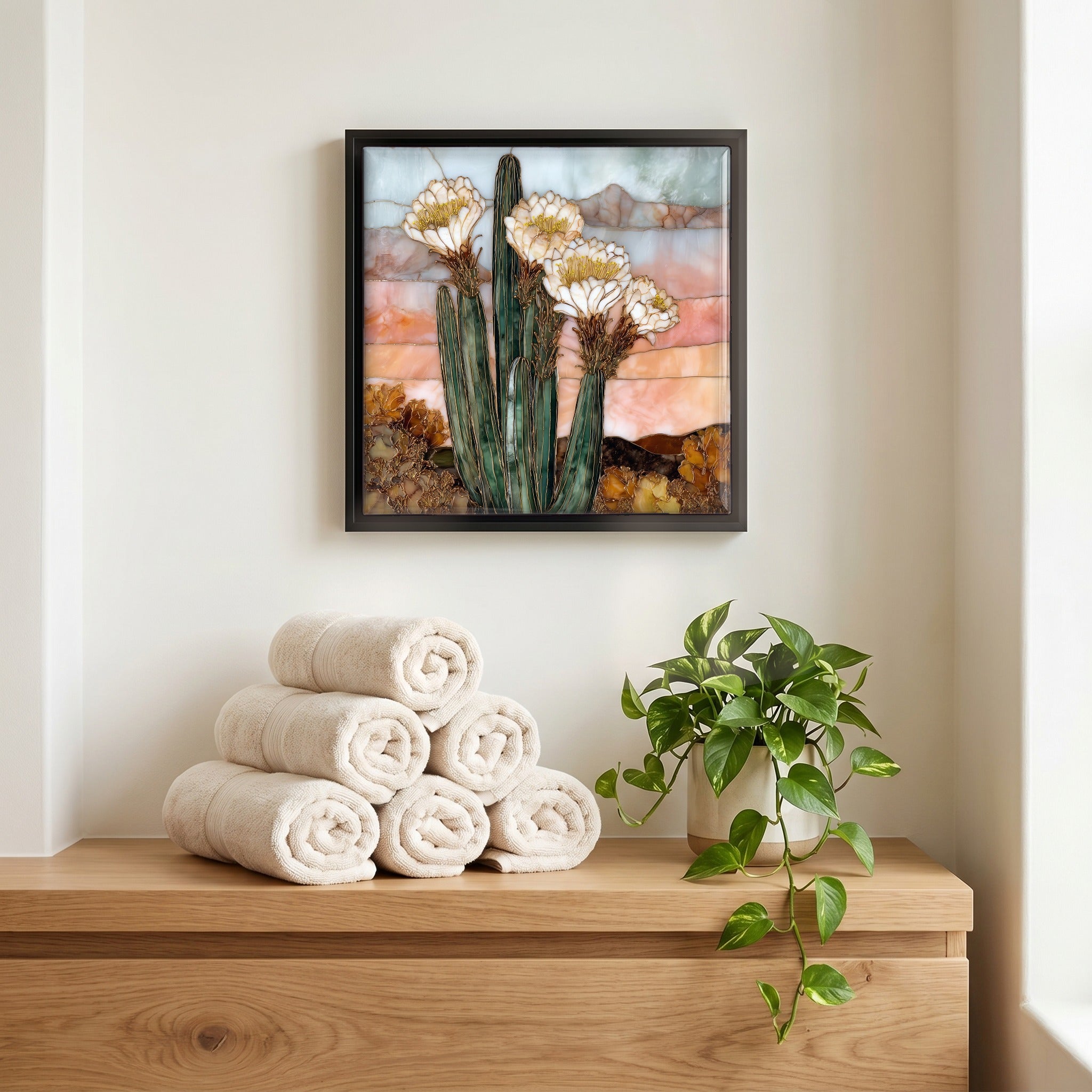 A quiet corner of the bath.