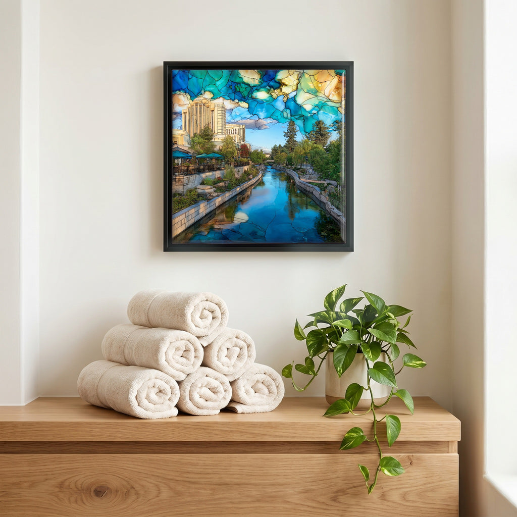 A quiet corner of the bath.