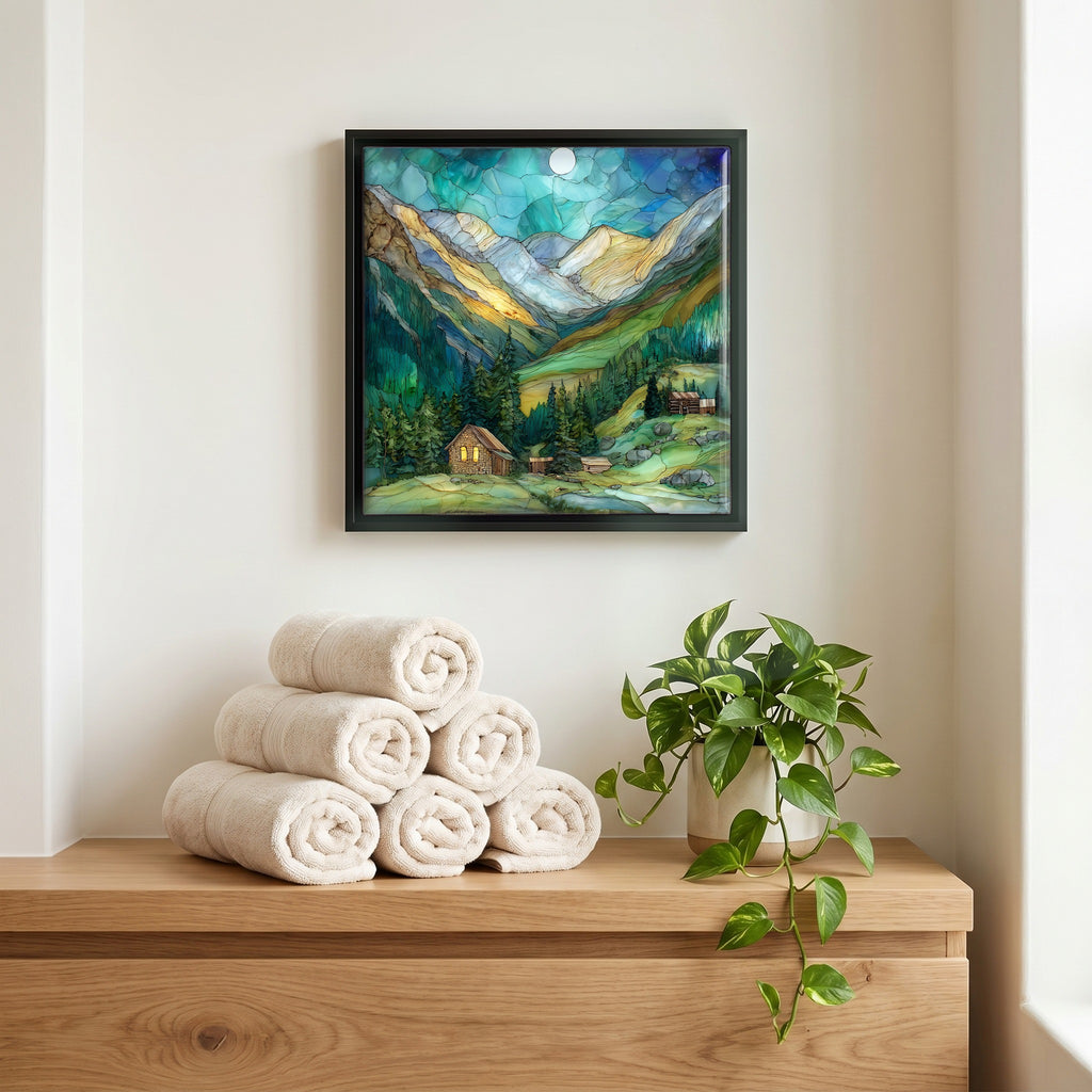 A quiet corner of the bath.