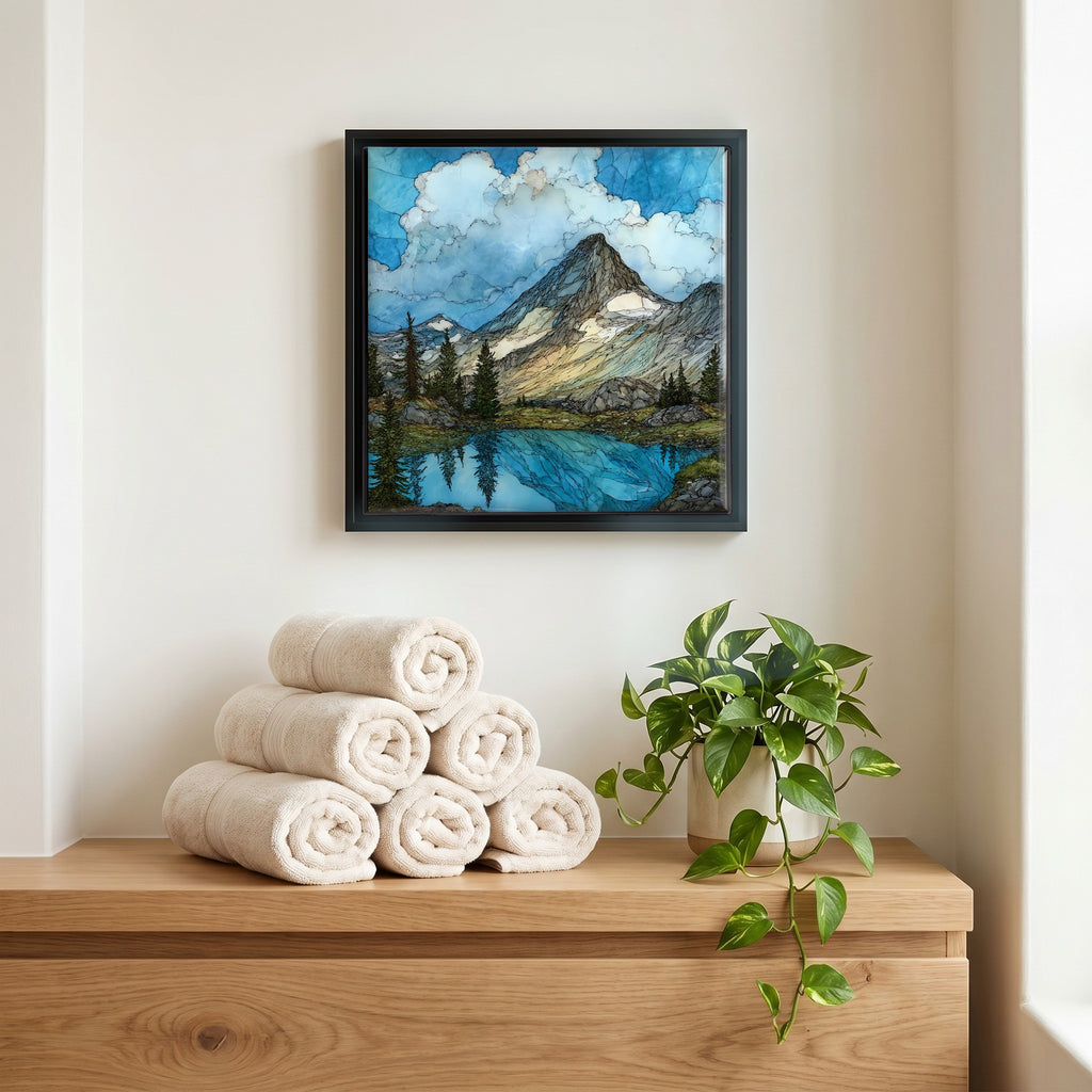 A quiet corner of the bath.