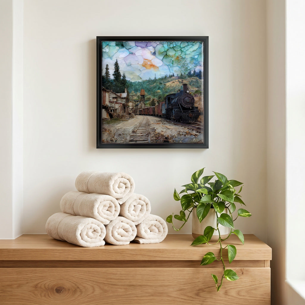 A quiet corner of the bath.