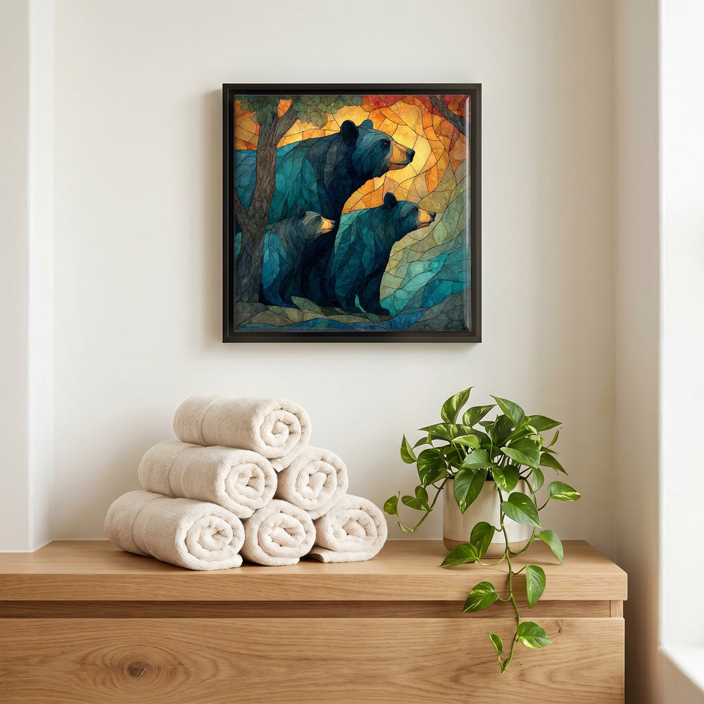 A quiet corner of the bath.