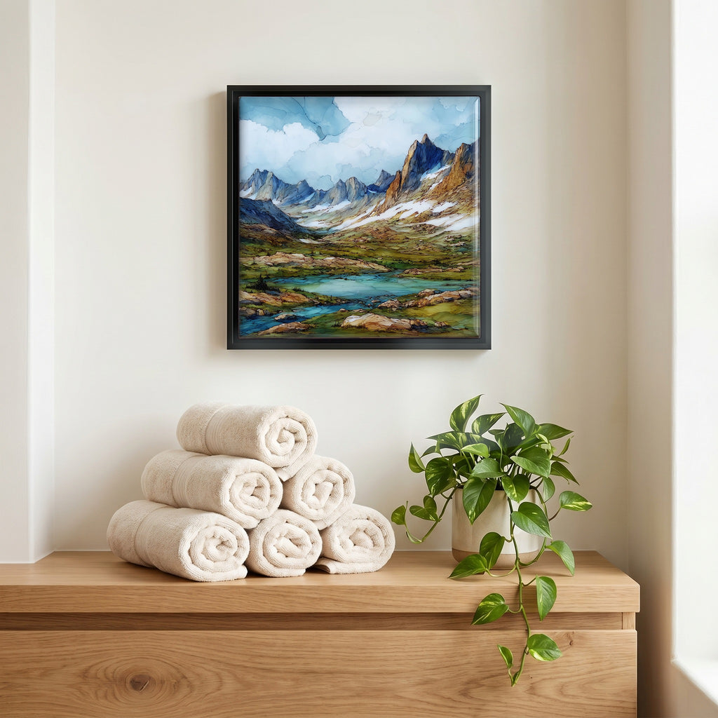 A quiet corner of the bath.