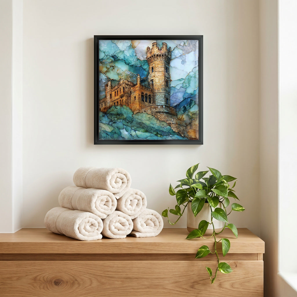 A quiet corner of the bath.