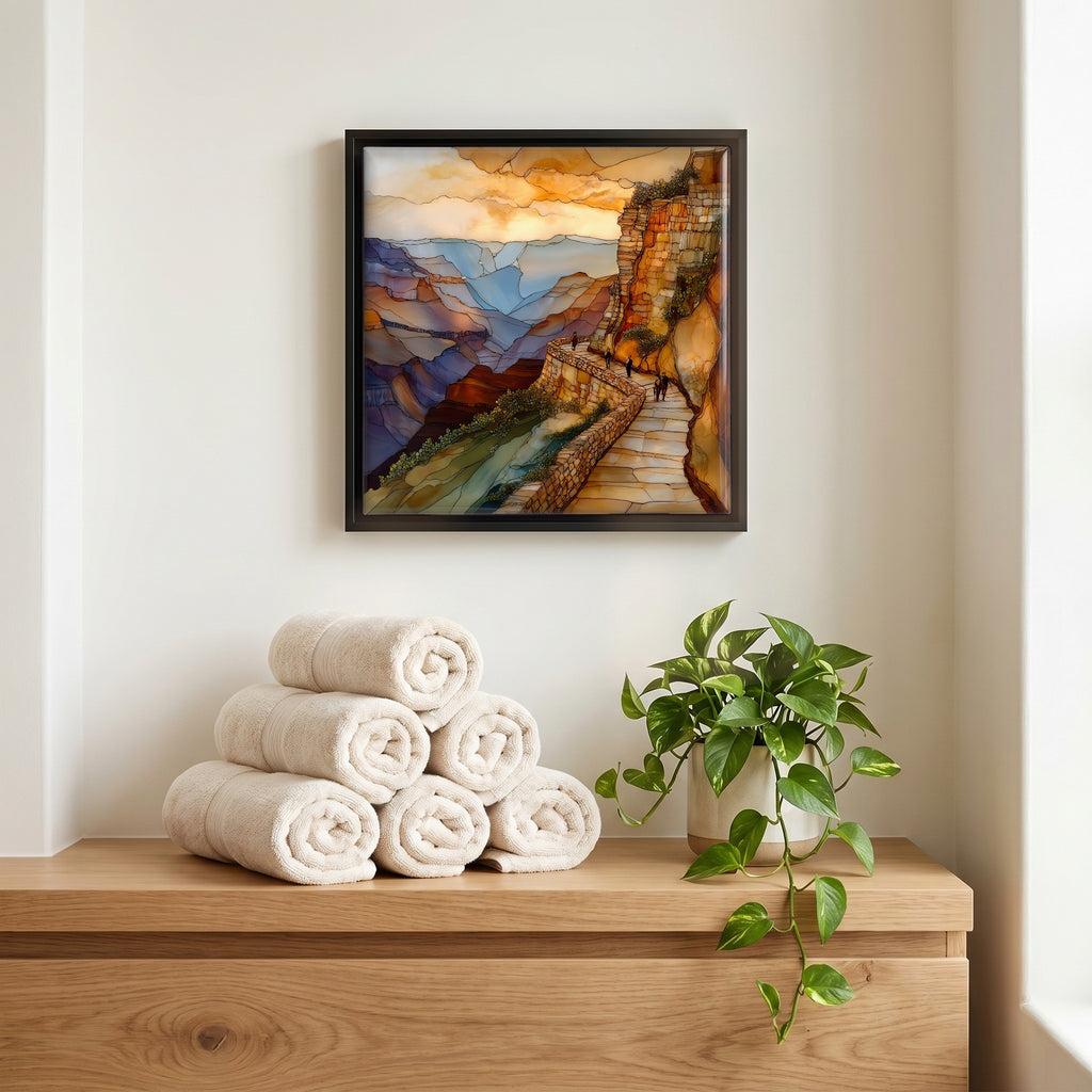 A quiet corner of the bath.