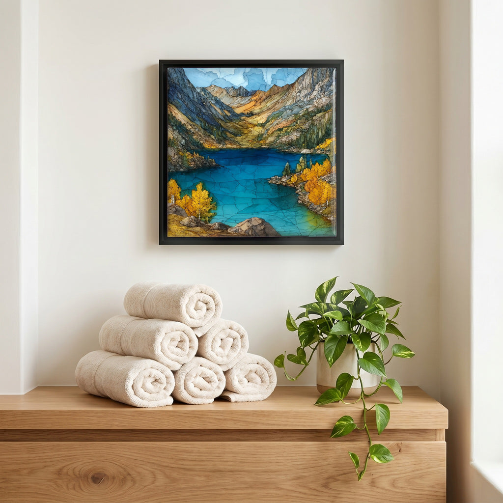 A quiet corner of the bath.