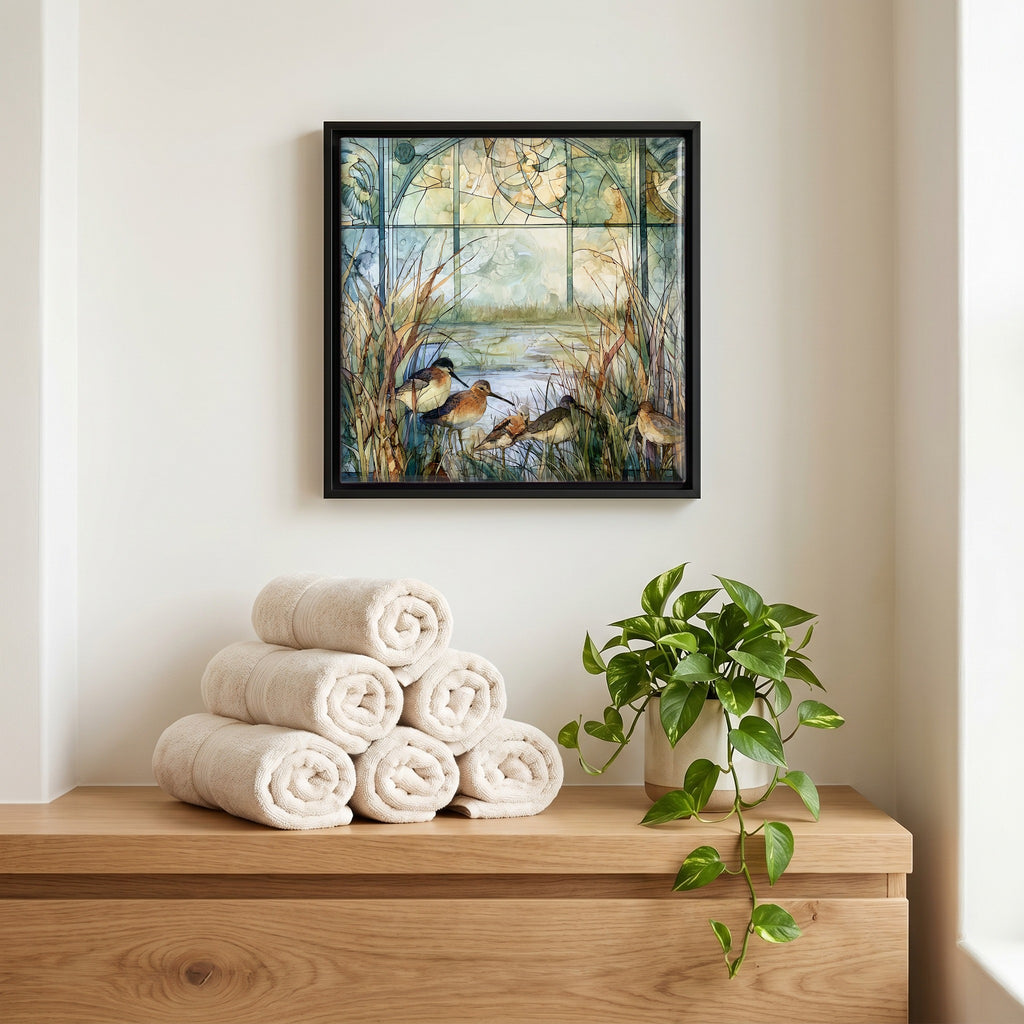 A quiet corner of the bath.