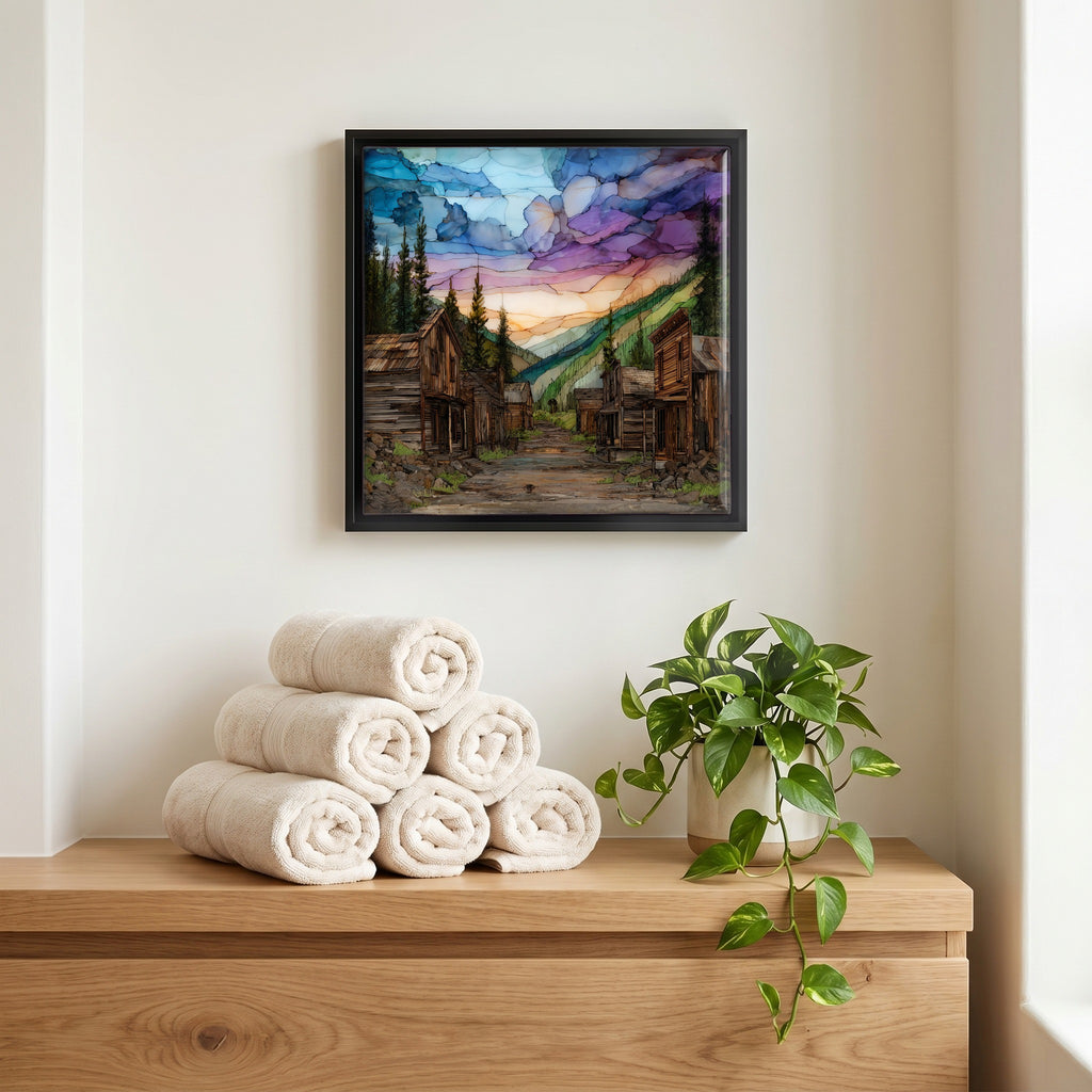 A quiet corner of the bath.