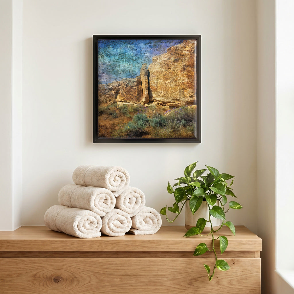 A quiet corner of the bath.