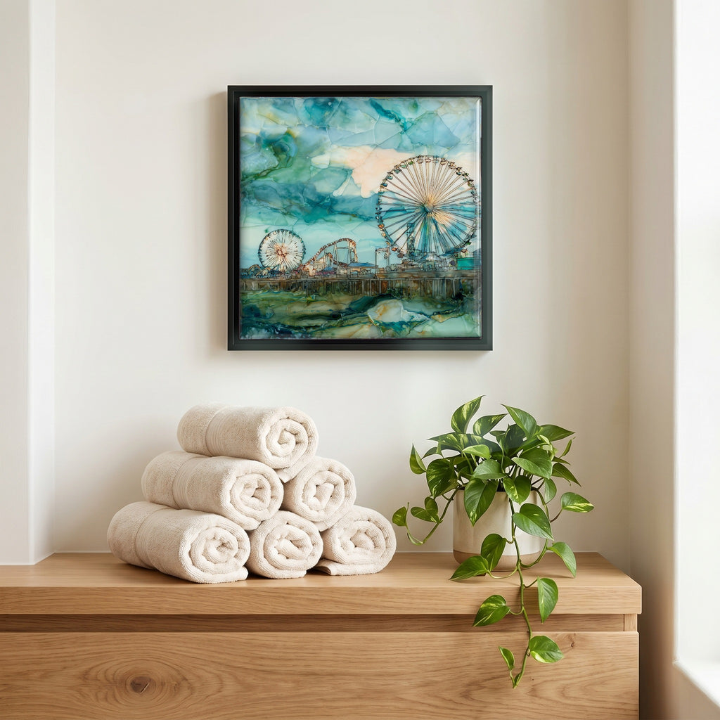 A quiet corner of the bath.