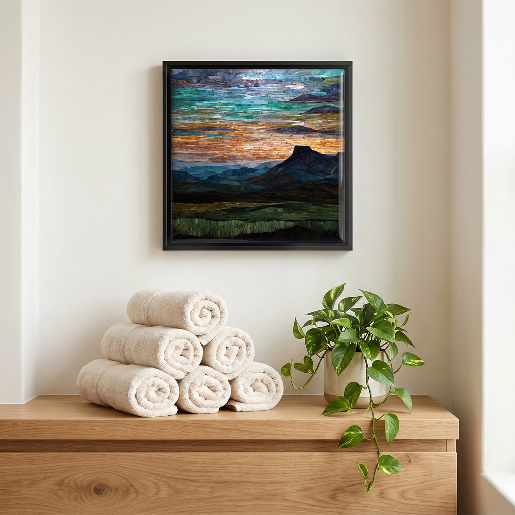 A quiet corner of the bath.