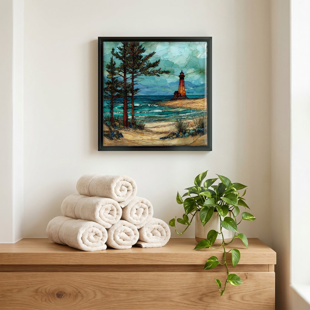 A quiet corner of the bath.