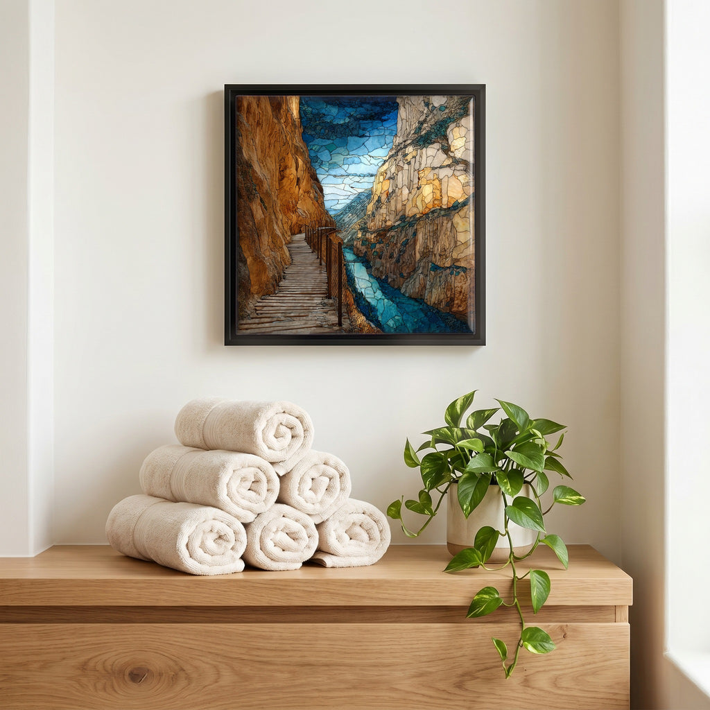 A quiet corner of the bath.
