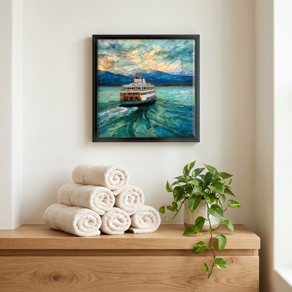 A quiet corner of the bath.