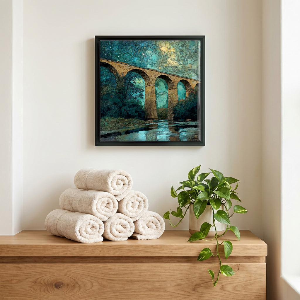 A quiet corner of the bath.