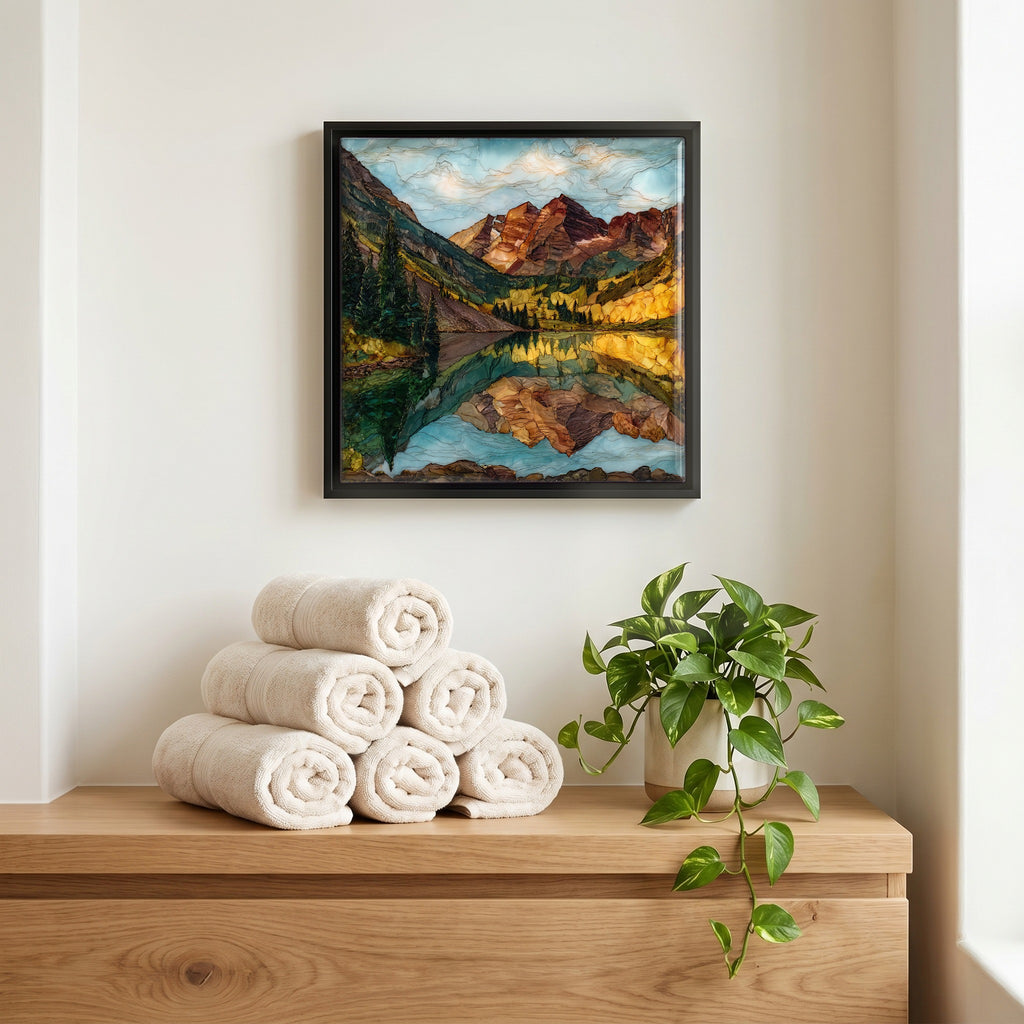 A quiet corner of the bath.