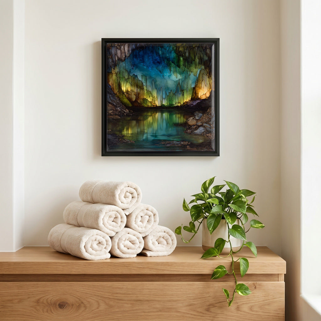 A quiet corner of the bath.