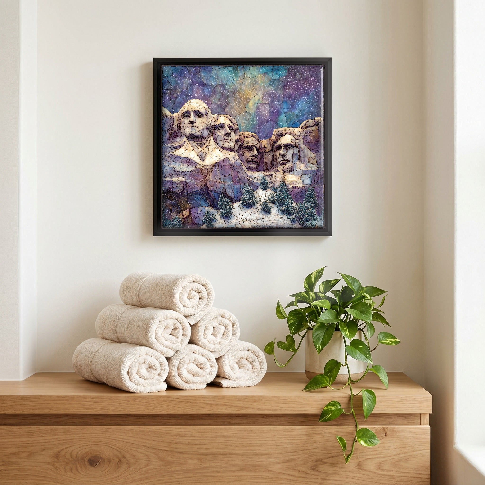 A quiet corner of the bath.