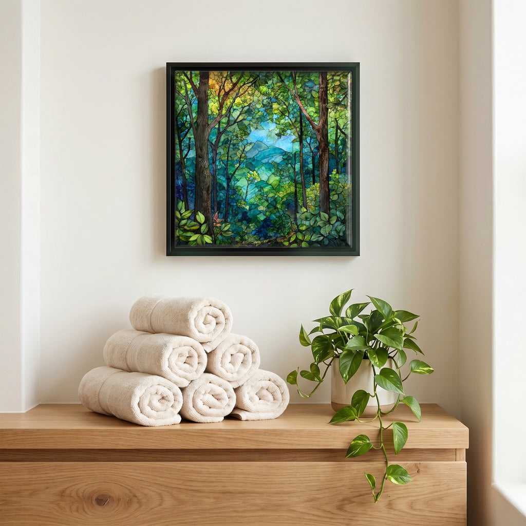 A quiet corner of the bath.
