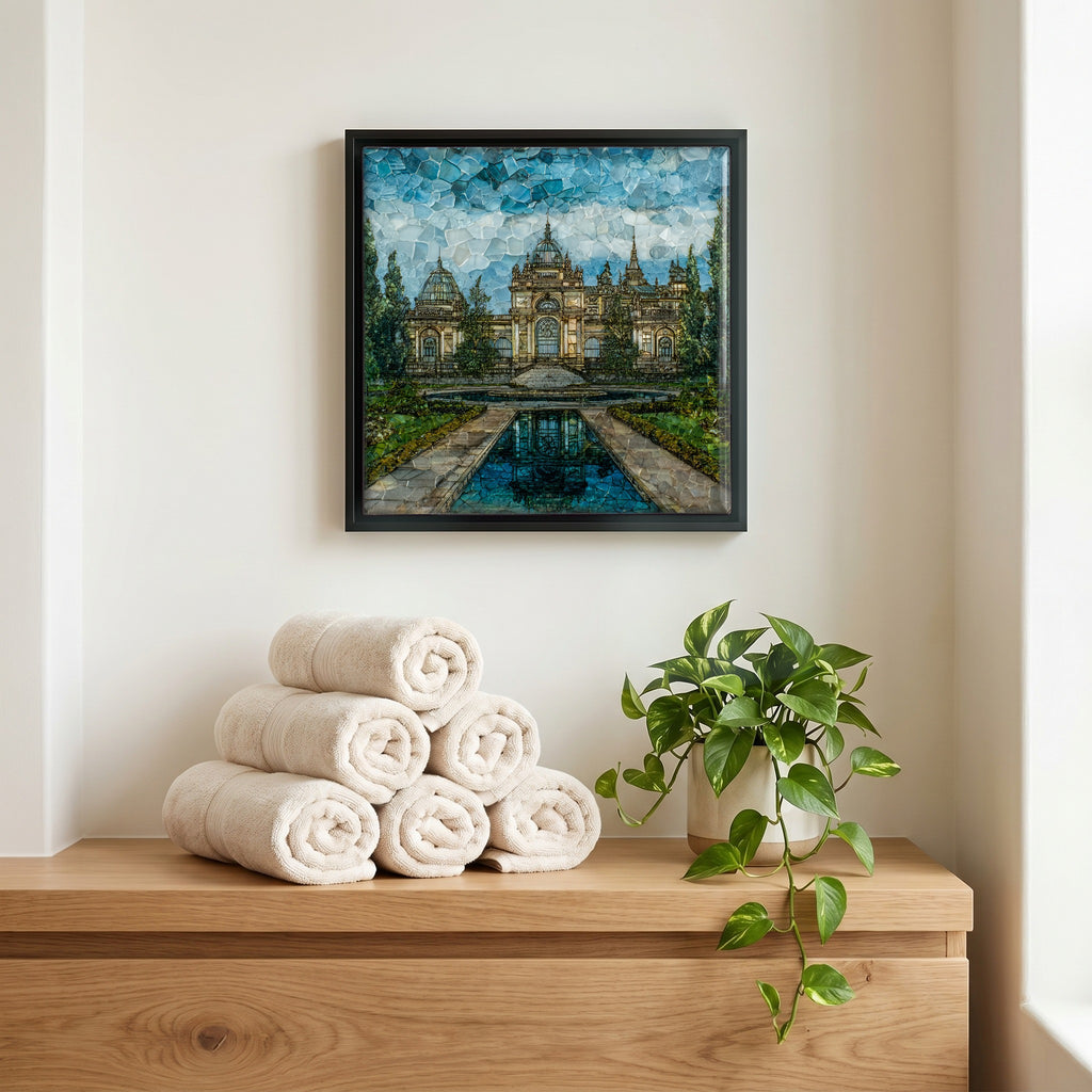 A quiet corner of the bath.