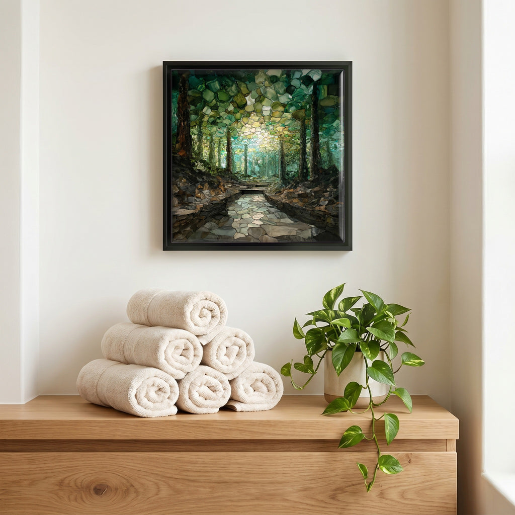 A quiet corner of the bath.