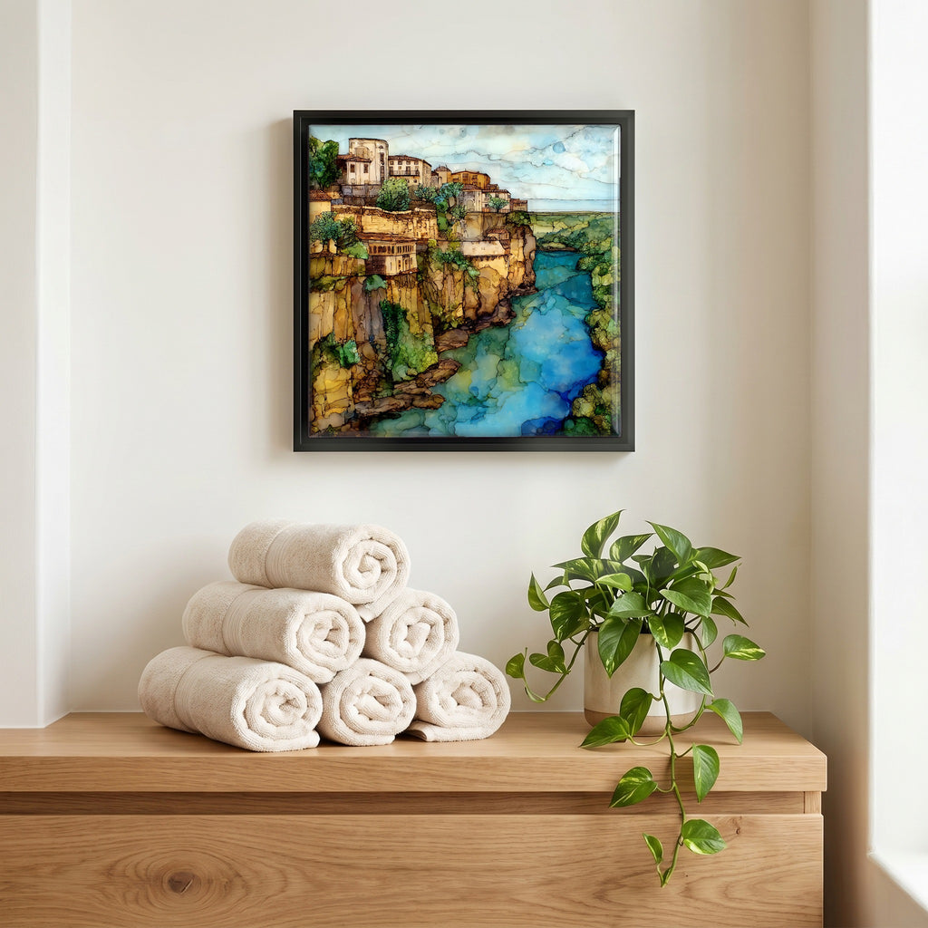 A quiet corner of the bath.