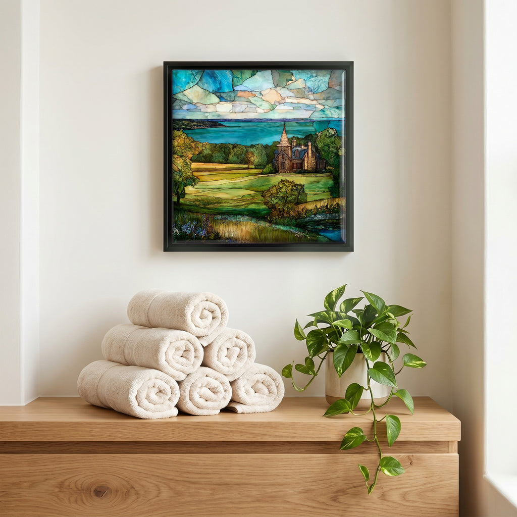 A quiet corner of the bath.