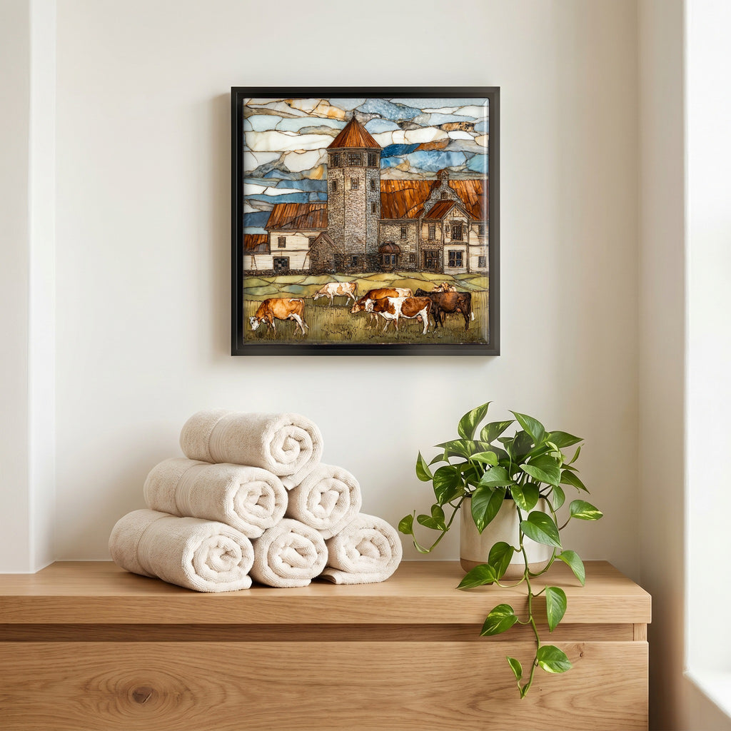 A quiet corner of the bath.