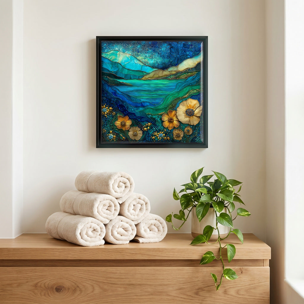 A quiet corner of the bath.