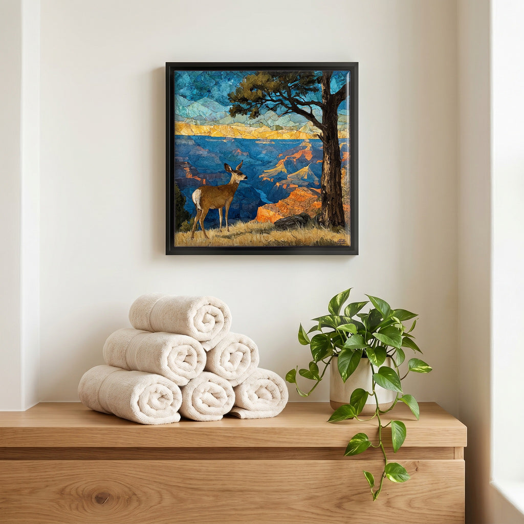 A quiet corner of the bath.