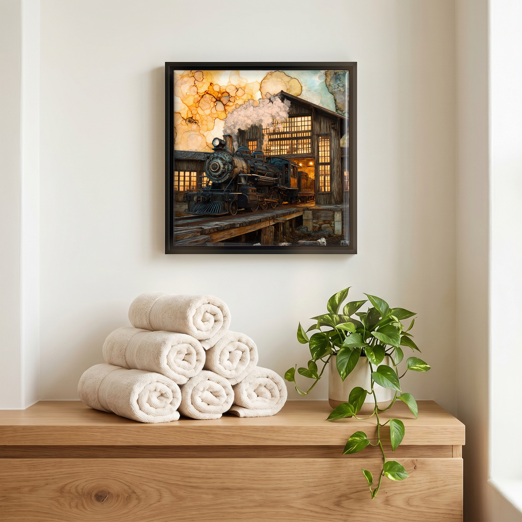 A quiet corner of the bath.