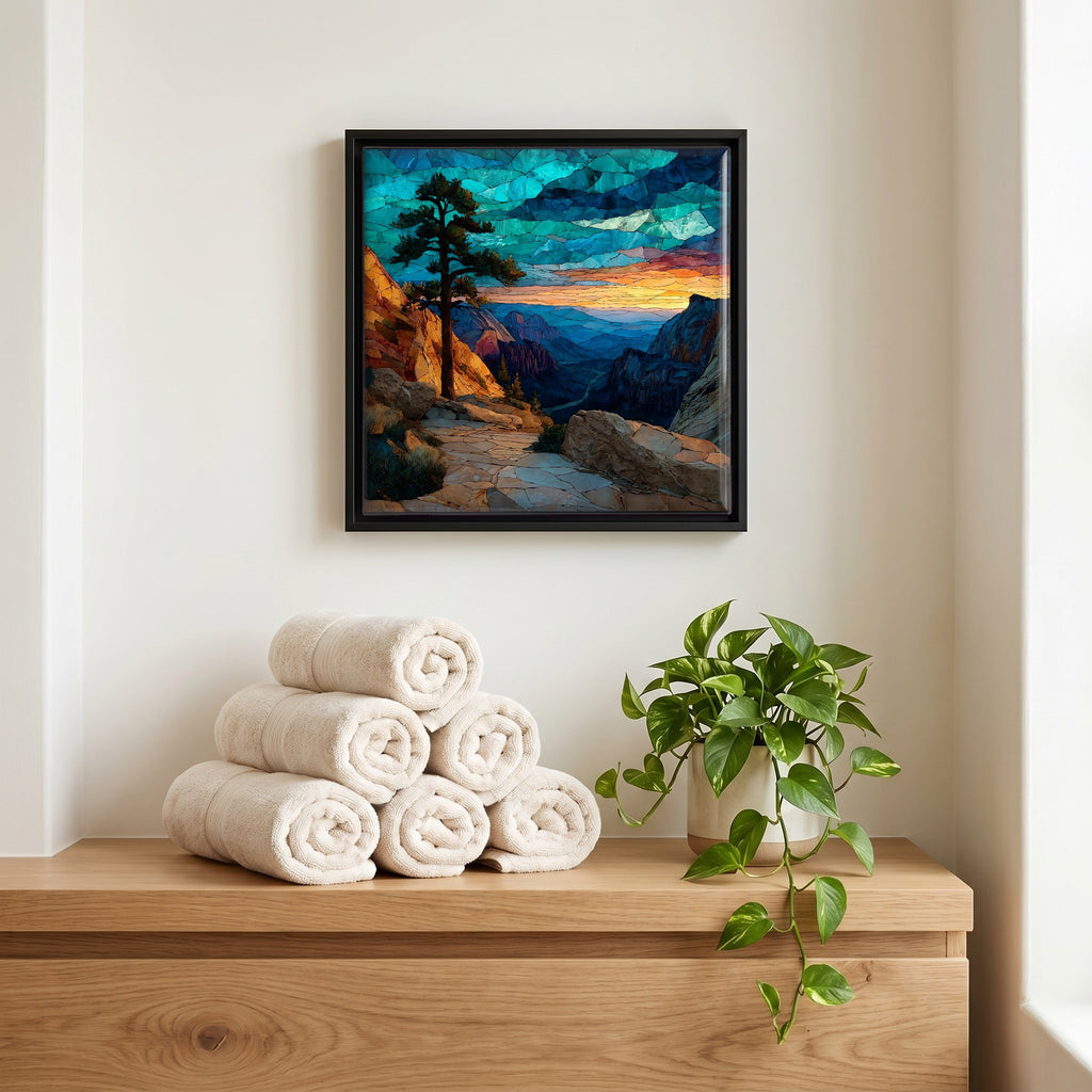 A quiet corner of the bath.