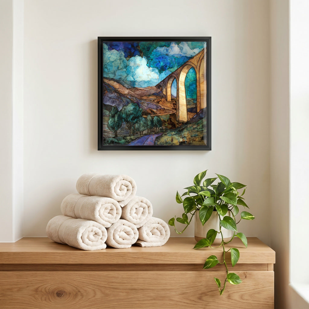 A quiet corner of the bath.