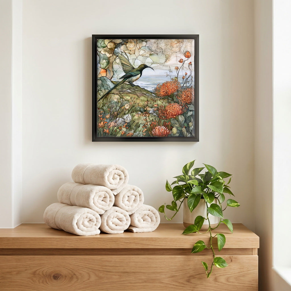 A quiet corner of the bath.