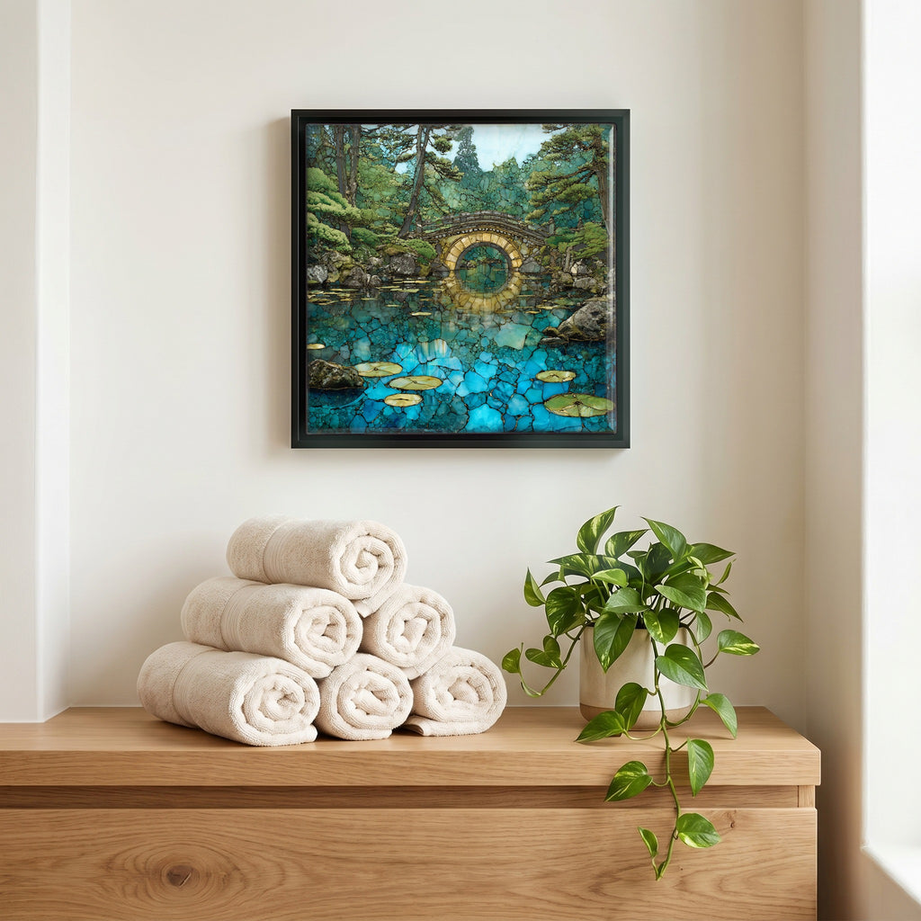 A quiet corner of the bath.