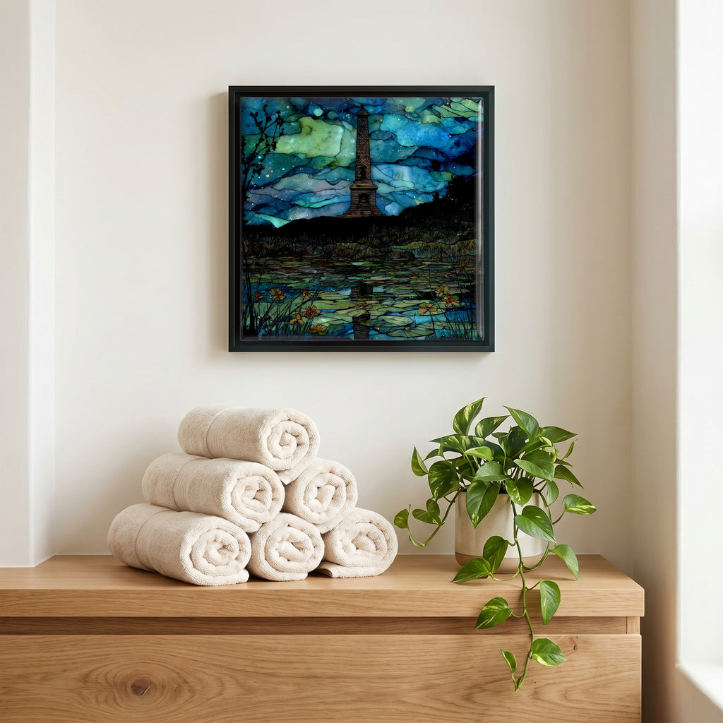 A quiet corner of the bath.