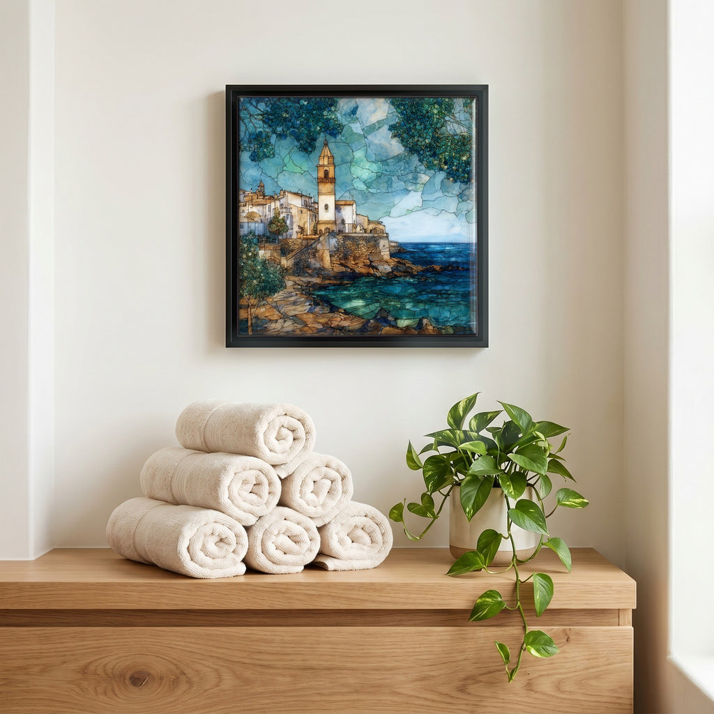 A quiet corner of the bath.