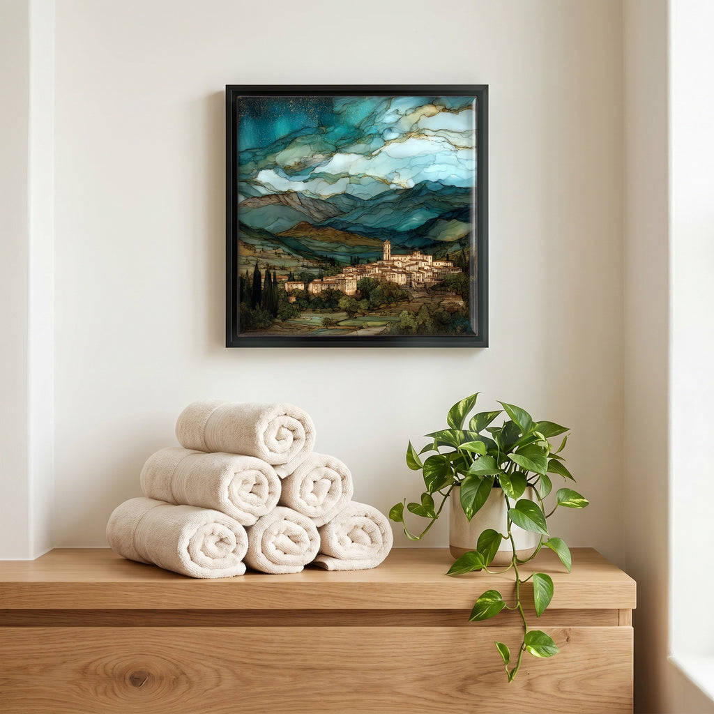 A quiet corner of the bath.