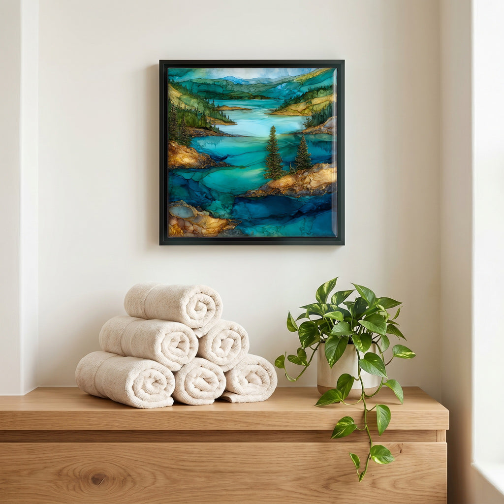 A quiet corner of the bath.