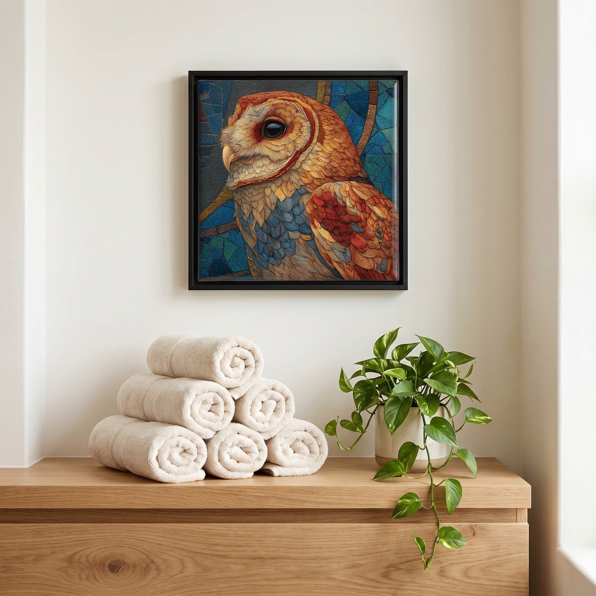 A quiet corner of the bath.