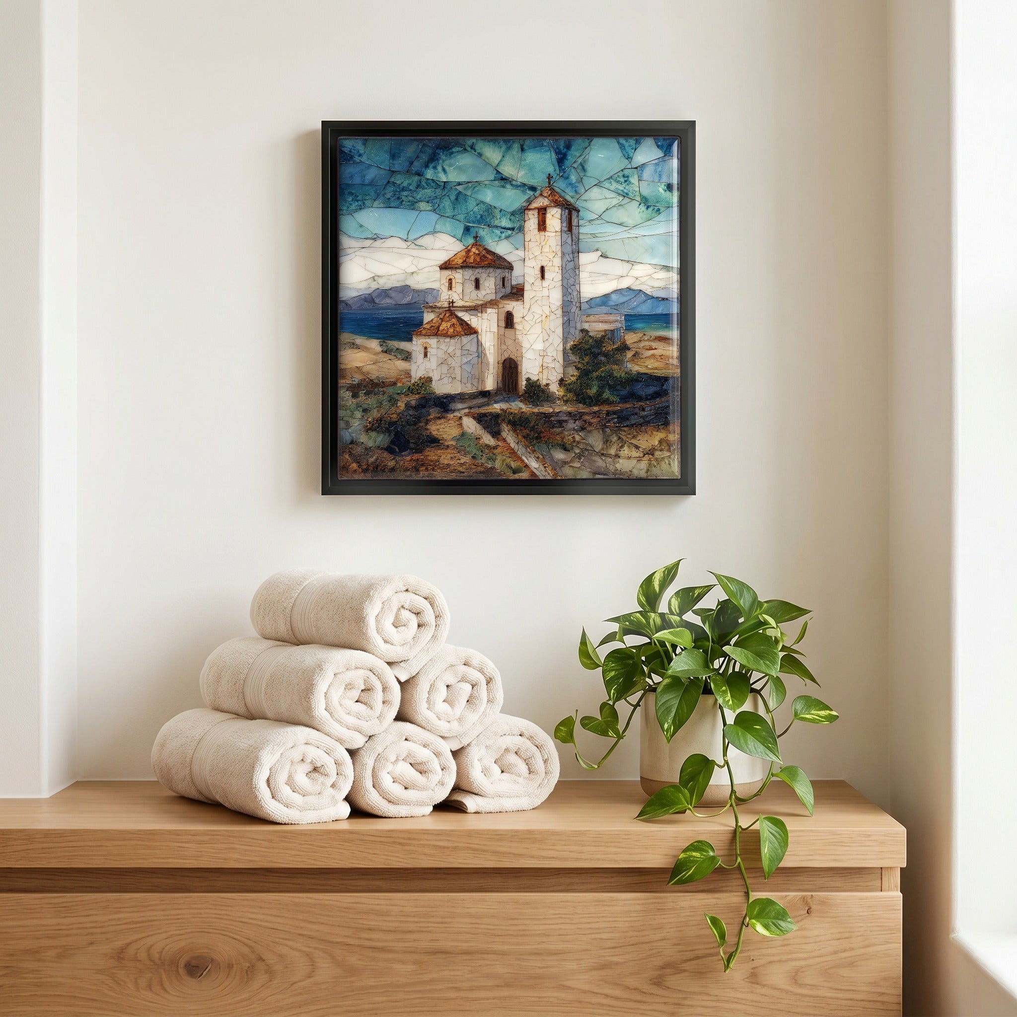 A quiet corner of the bath.