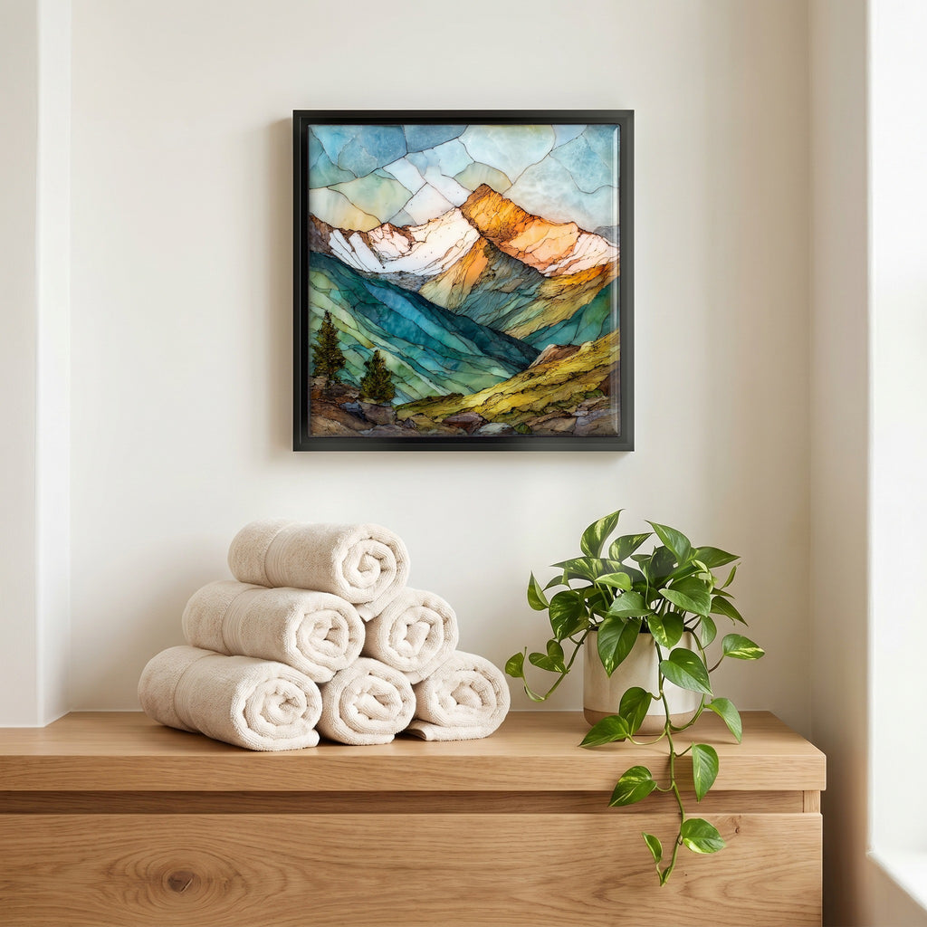 A quiet corner of the bath.
