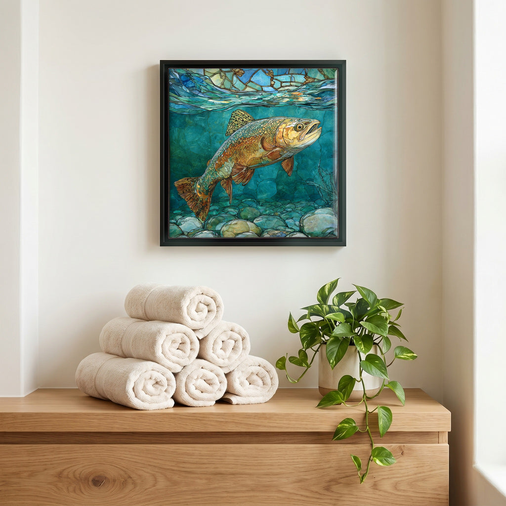 A quiet corner of the bath.