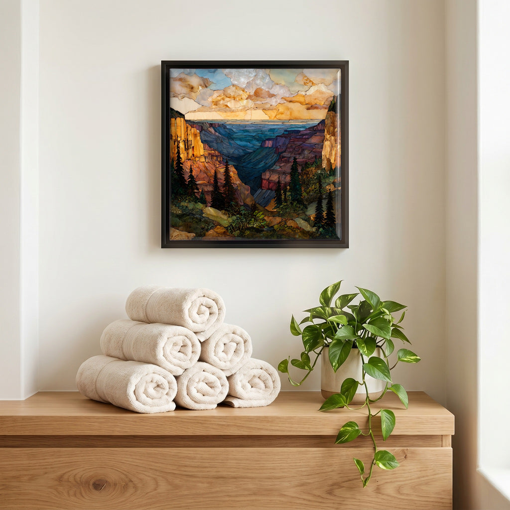 A quiet corner of the bath.